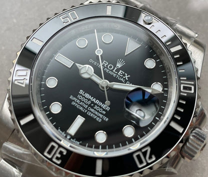 VSF FACTORY 1:1 Rolex SUBMARINER SUB DATE SUBMARINER 41MM 126610 LN BEST EDITION BLACK CERAMIC 904L STEEL VS3235