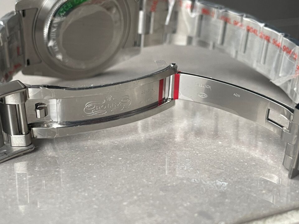 GMF FACTORY 1:1 Rolex Submariner “Tempus Machine Red Depth 216A” 904L SS Black Dial A3130
