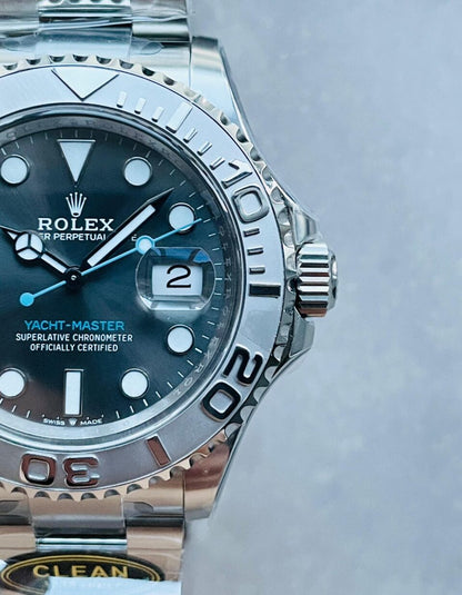 CLEAN FACTORY 1:1 Rolex Yacht-Master 126622 904L Steel Best Edition Rhodium Dial on SS Bracelet VR3235