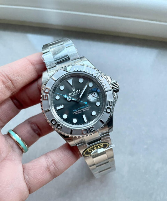 CLEAN FACTORY 1:1 Rolex Yacht-Master 126622 904L Steel Best Edition Rhodium Dial on SS Bracelet VR3235