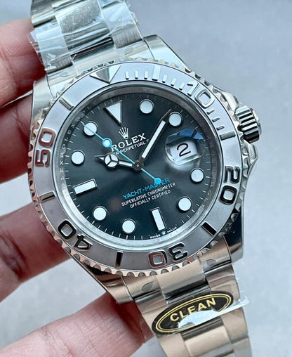 CLEAN FACTORY 1:1 Rolex Yacht-Master 126622 904L Steel Best Edition Rhodium Dial on SS Bracelet VR3235