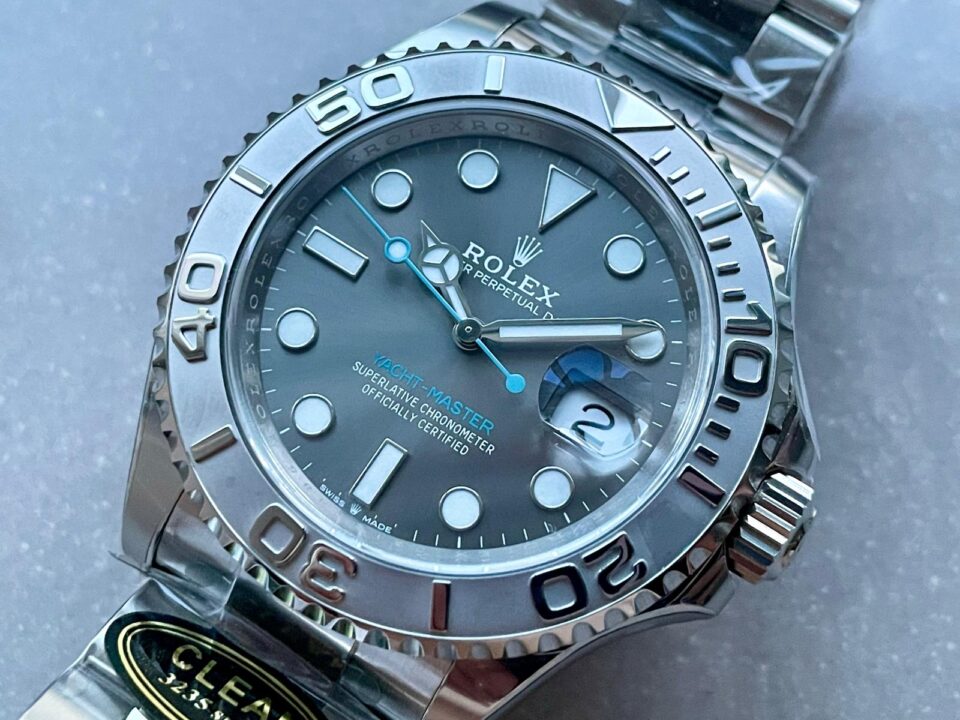CLEAN FACTORY 1:1 Rolex Yacht-Master 126622 904L Steel Best Edition Rhodium Dial on SS Bracelet VR3235