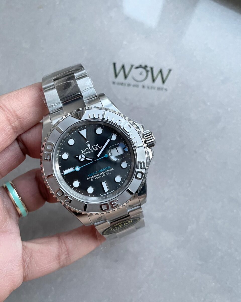 CLEAN FACTORY 1:1 Rolex Yacht-Master 126622 904L Steel Best Edition Rhodium Dial on SS Bracelet VR3235