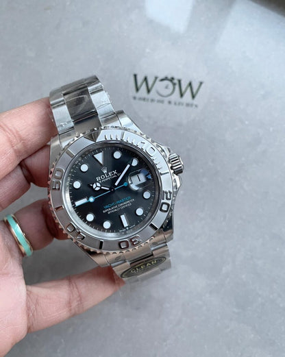 CLEAN FACTORY 1:1 Rolex Yacht-Master 126622 904L Steel Best Edition Rhodium Dial on SS Bracelet VR3235