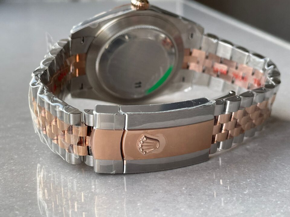 VSF Factory 1:1 Rolex DateJust 41 126331 904L SS/RG Best Edition Champagne Gold Dial VS3235