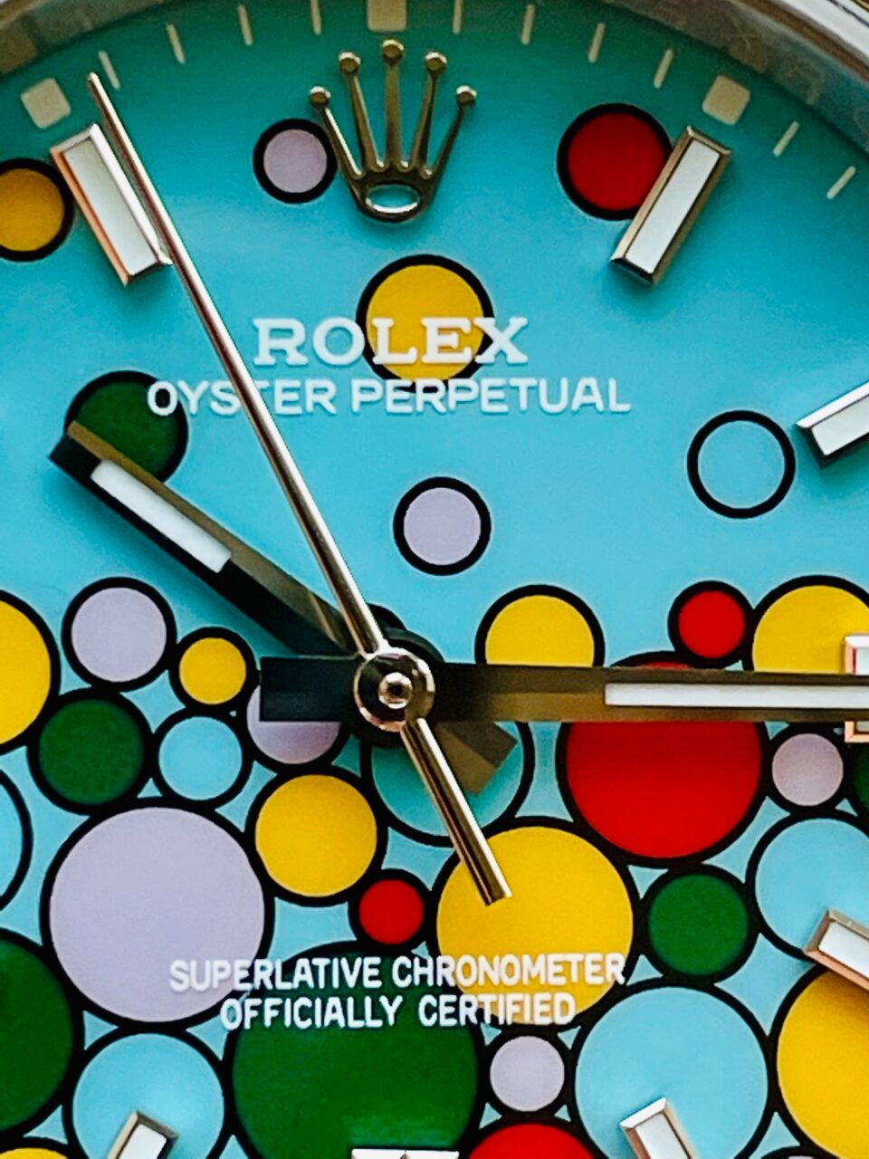 KRF Factory 1:1 Rolex Oyster Perpetual 36 126000 904L SS Bubble Dial A2824