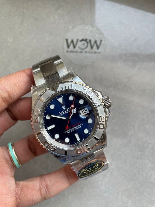Clean Factory 1:1 Rolex Yacht-Master 126622 Best Edition 904L Steel Blue Dial on SS Bracelet VR3235