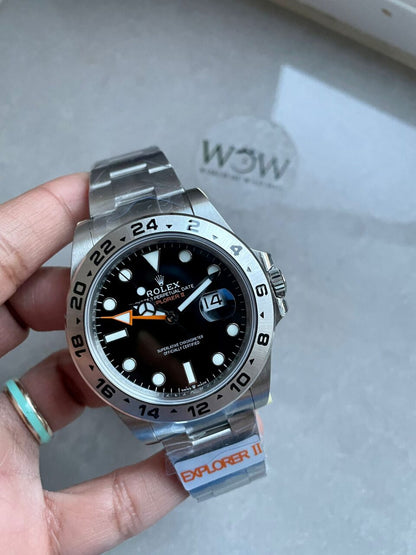 JVSF Factory 1:1 Rolex Explorer II 42mm 226570 904L SS Best Edition Black Dial VR3285