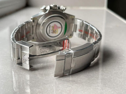 CLEAN FACTORY 1:1 Rolex Daytona 116500 PANDA Best Edition CF 904L SS Case and BLACK Dial