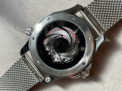 SEAMASTER 300M 42MM JAMES BOND 60TH ANNIVERSARY VSF BEST EDITION ON MESH BRACELET A8806