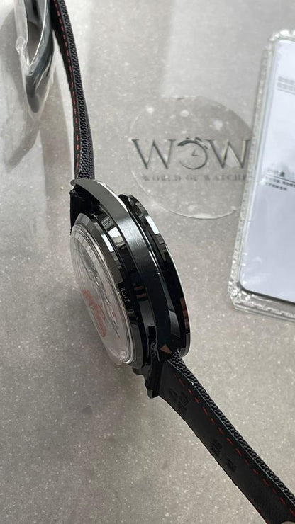 SPEEDMASTER “DARK SIDE OF THE MOON” REAL CERAMIC OMF 1:1 BEST EDITION BLACK BLACK ON NYLON STRAP A9300 V2