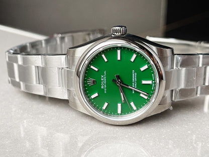 EWF Factory 1:1 Rolex Oyster Perpetual 31mm 277200 Best Edition GREEN Dial