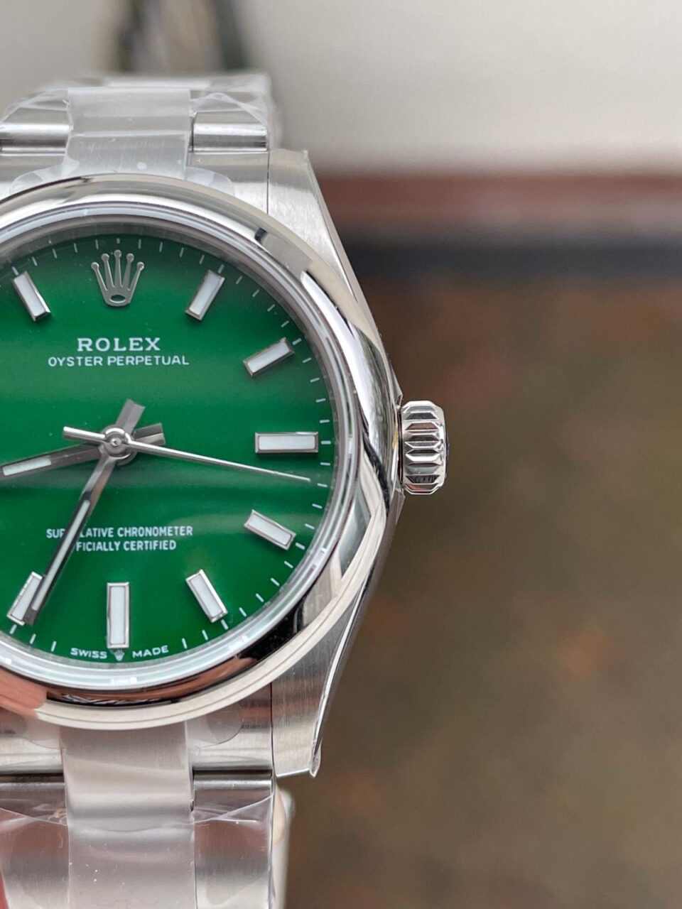 EWF Factory 1:1 Rolex Oyster Perpetual 31mm 277200 Best Edition GREEN Dial
