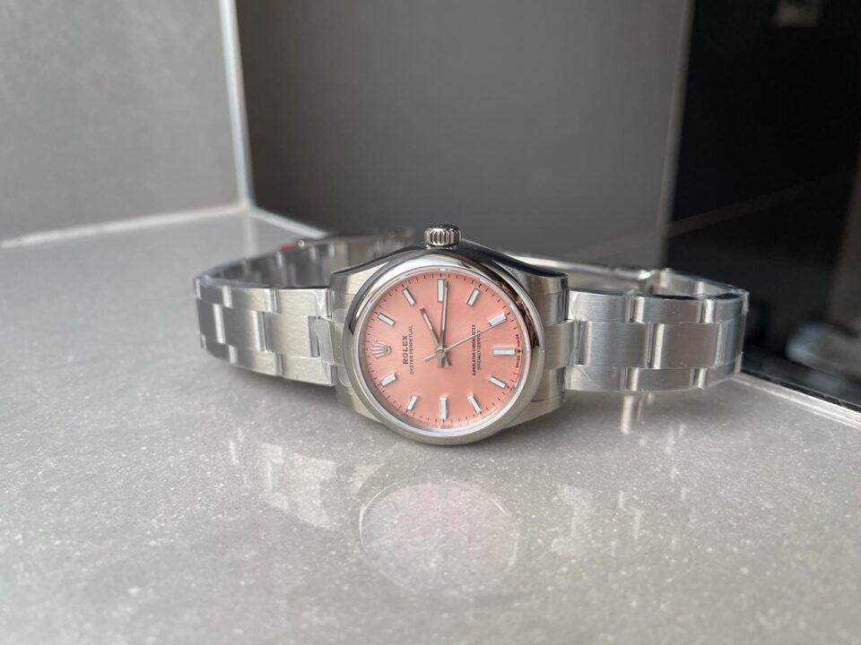 EWF Factory 1:1 Rolex Oyster Perpetual 31mm 277200 Best Edition PINK Dial