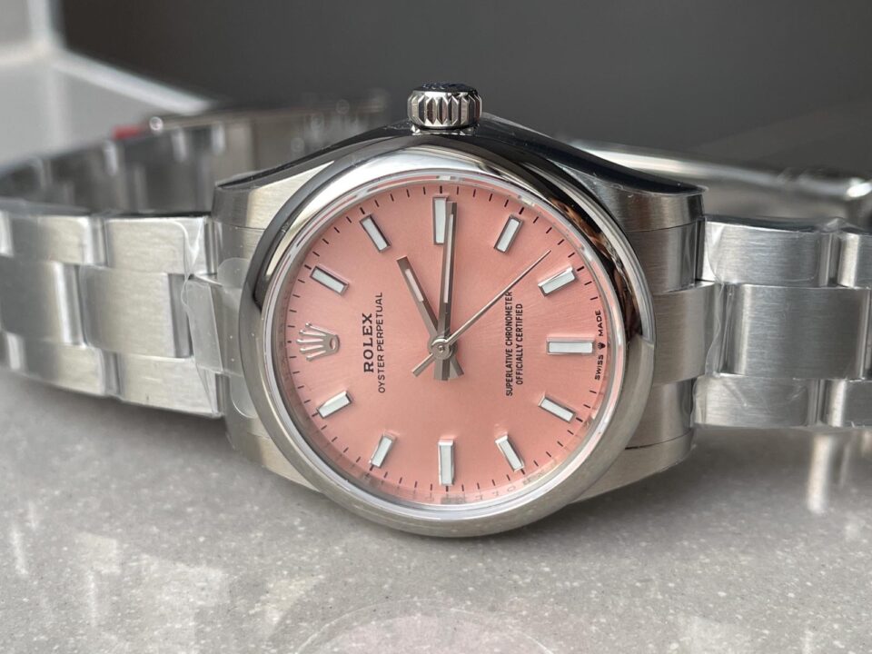 EWF Factory 1:1 Rolex Oyster Perpetual 31mm 277200 Best Edition PINK Dial