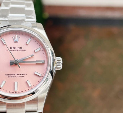 EWF Factory 1:1 Rolex Oyster Perpetual 31mm 277200 Best Edition PINK Dial
