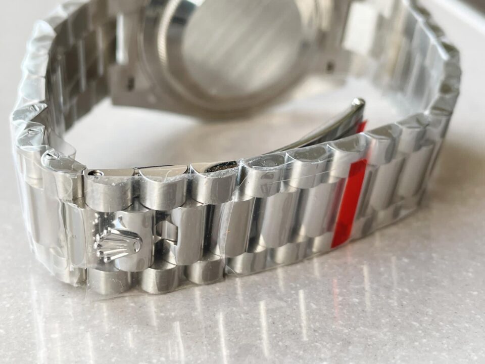 EWF Factory SS 1:1 Rolex Day Date II 228239 Best Edition White Textured Dial A3255