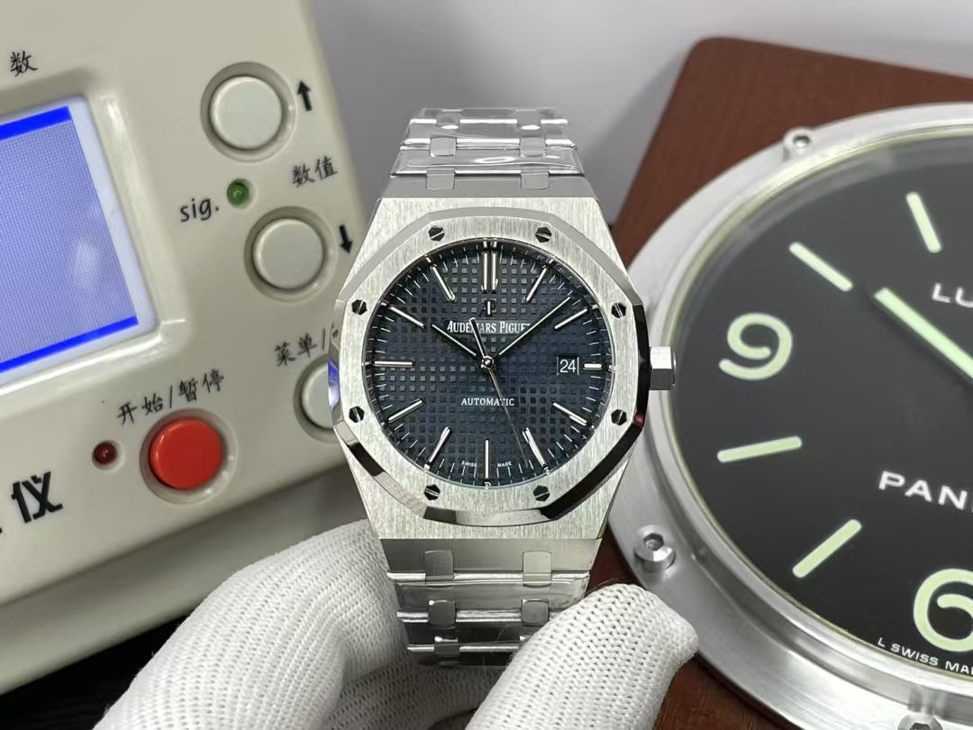 ap Royal Oak 41mm 15400 Blue Dial with Super 3120 Movement