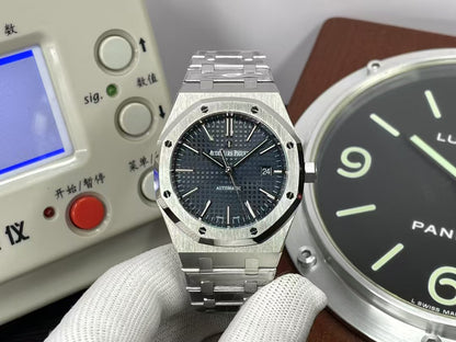 ap Royal Oak 41mm 15400 Blue Dial with Super 3120 Movement