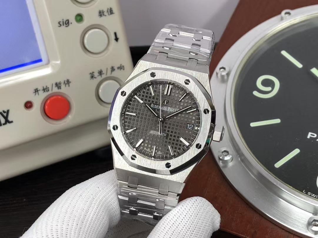 ap Royal Oak 37mm 15450 Gray Dial with Super 3120 Movement