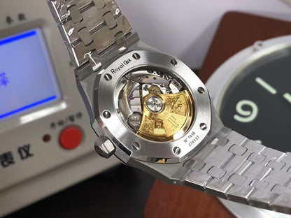 ap Royal Oak 37mm 15450 White Dial with Super 3120 Movement