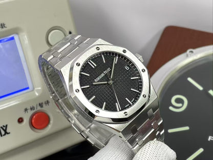ap Royal Oak 15500 Black Dial with 4302 Movement