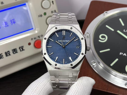 ap Royal Oak 15500 Blue Dial with 4302 Movement