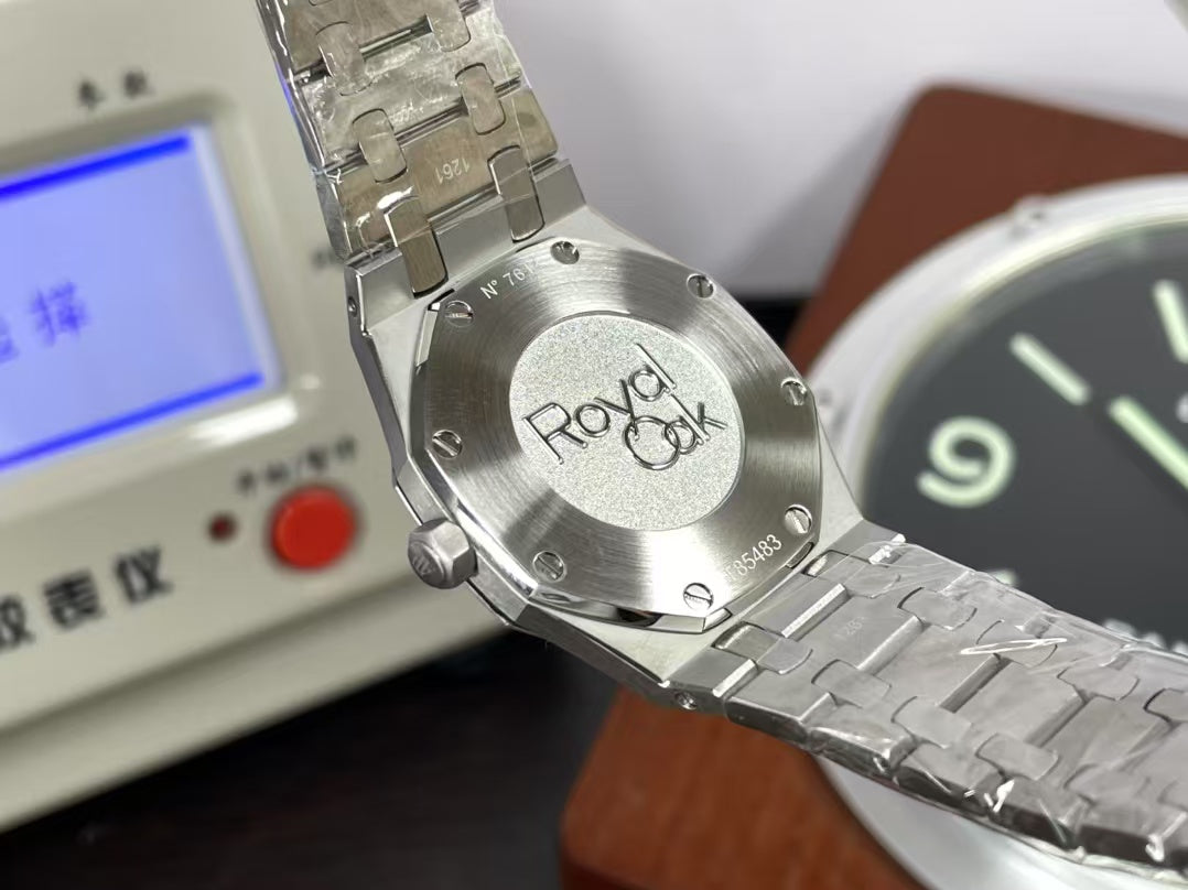 ZF ap Lady Royal Oak 67651 Diamond Bezel Swiss Quartz Movement