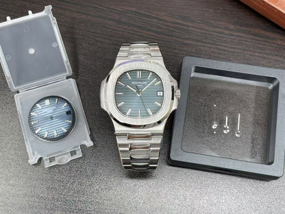 1:1 Exact pp Nautilus 5711 from 3K Factory with SW Dial And Hands