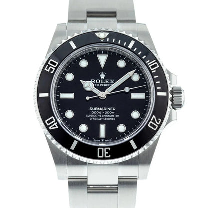 Rolex Submariner Black Dial 124060 No-Date