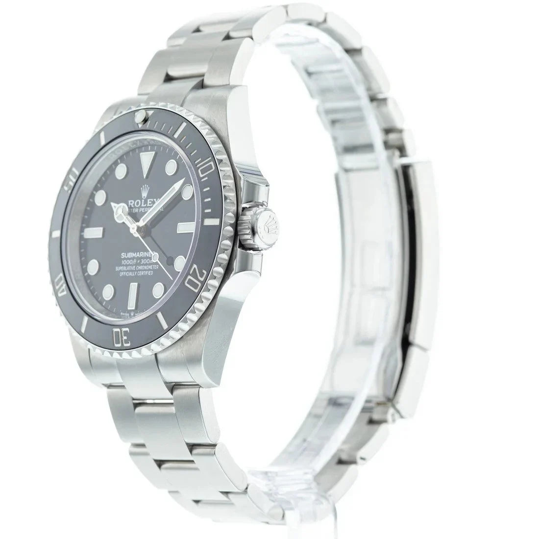 Rolex Submariner Black Dial 124060 No-Date