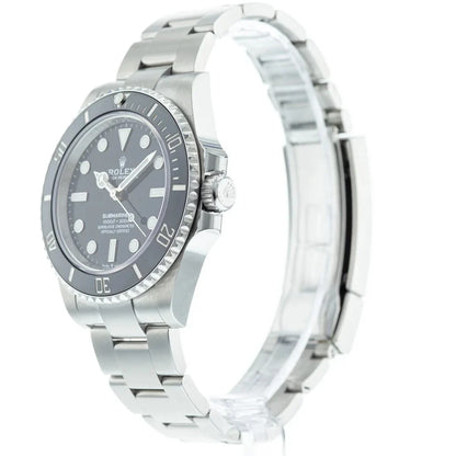 Rolex Submariner Black Dial 124060 No-Date
