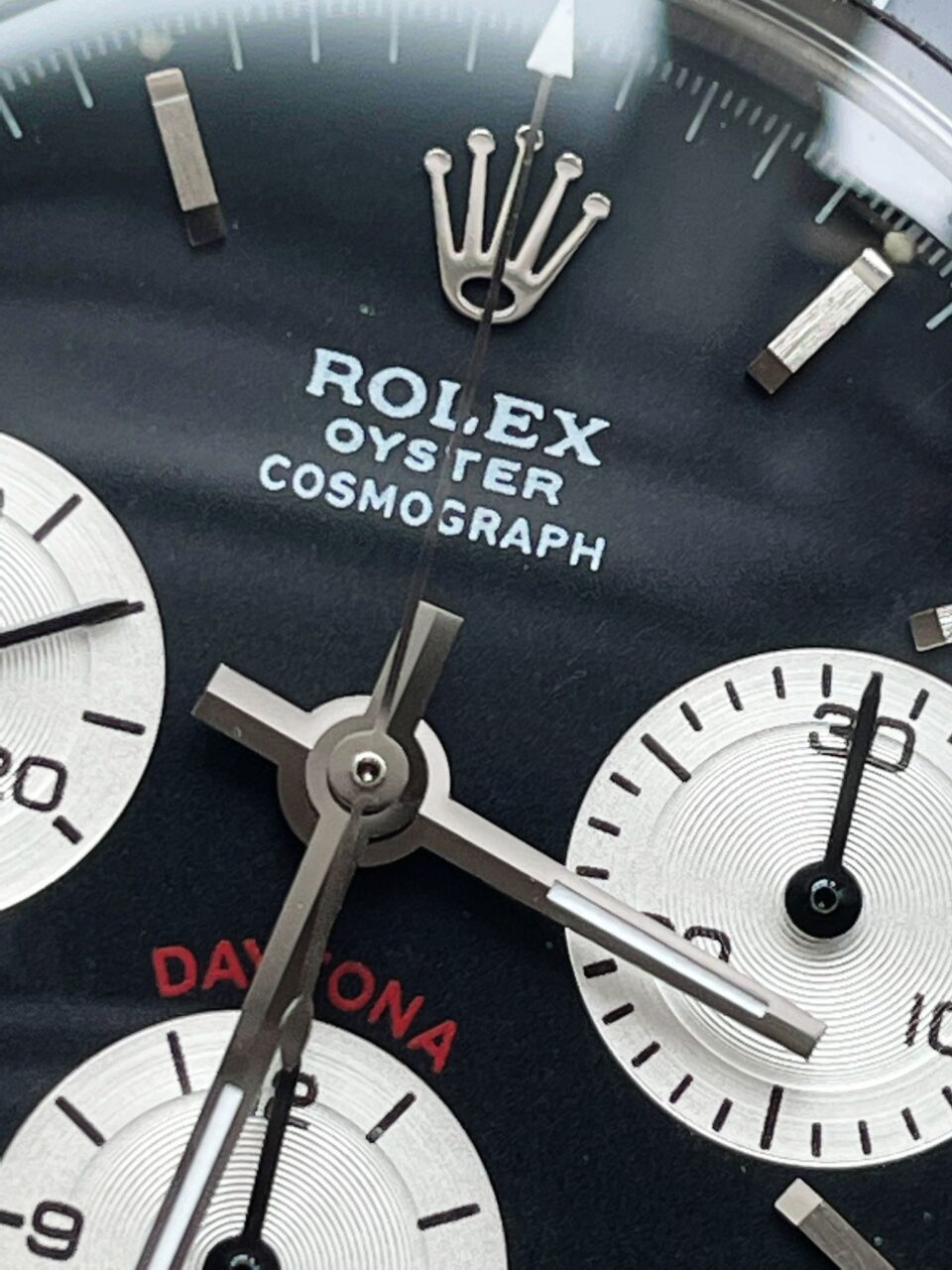 VINTAGE Rolex Daytona 6263 SS Black Dial 2 on Bracelet Venus 75