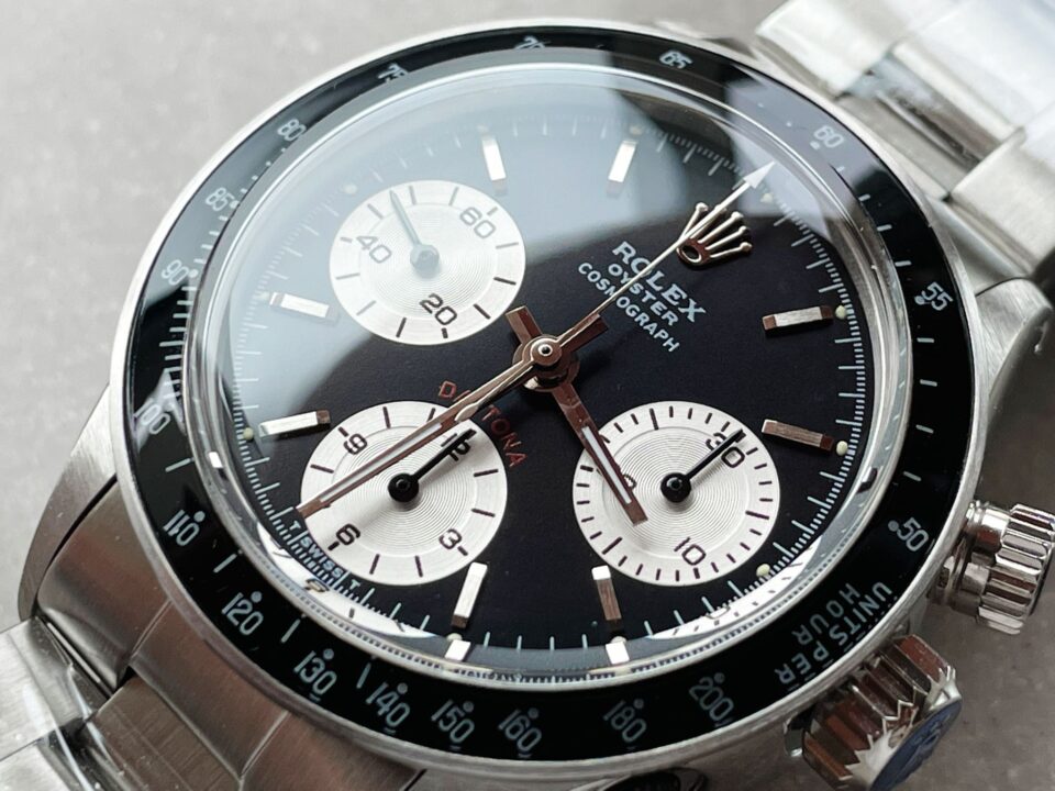VINTAGE Rolex Daytona 6263 SS Black Dial 2 on Bracelet Venus 75