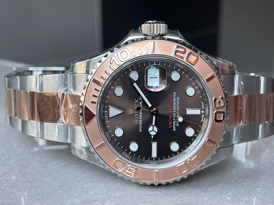 VSF FACTORY 1:1 Rolex Yacht-Master 126621 904L/RG Best Edition Brown Dial VS3235