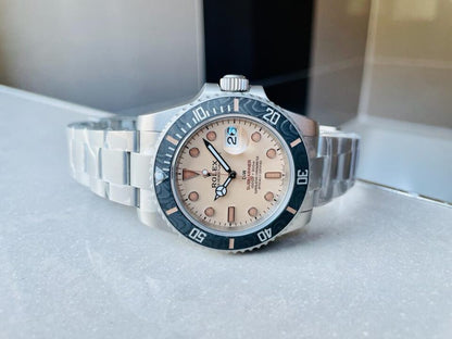 VSF FACTORY 1:1 Rolex Submariner DiW “Dune” 904L SS Yellow Dial VS3135
