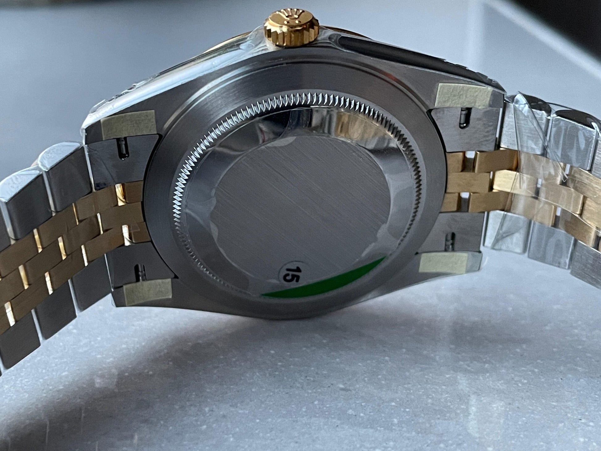 VSF Factory 1:1 Rolex Datejust 41mm 126333 904L YG/SS Fluted Bezel Gold Dial on VS3235