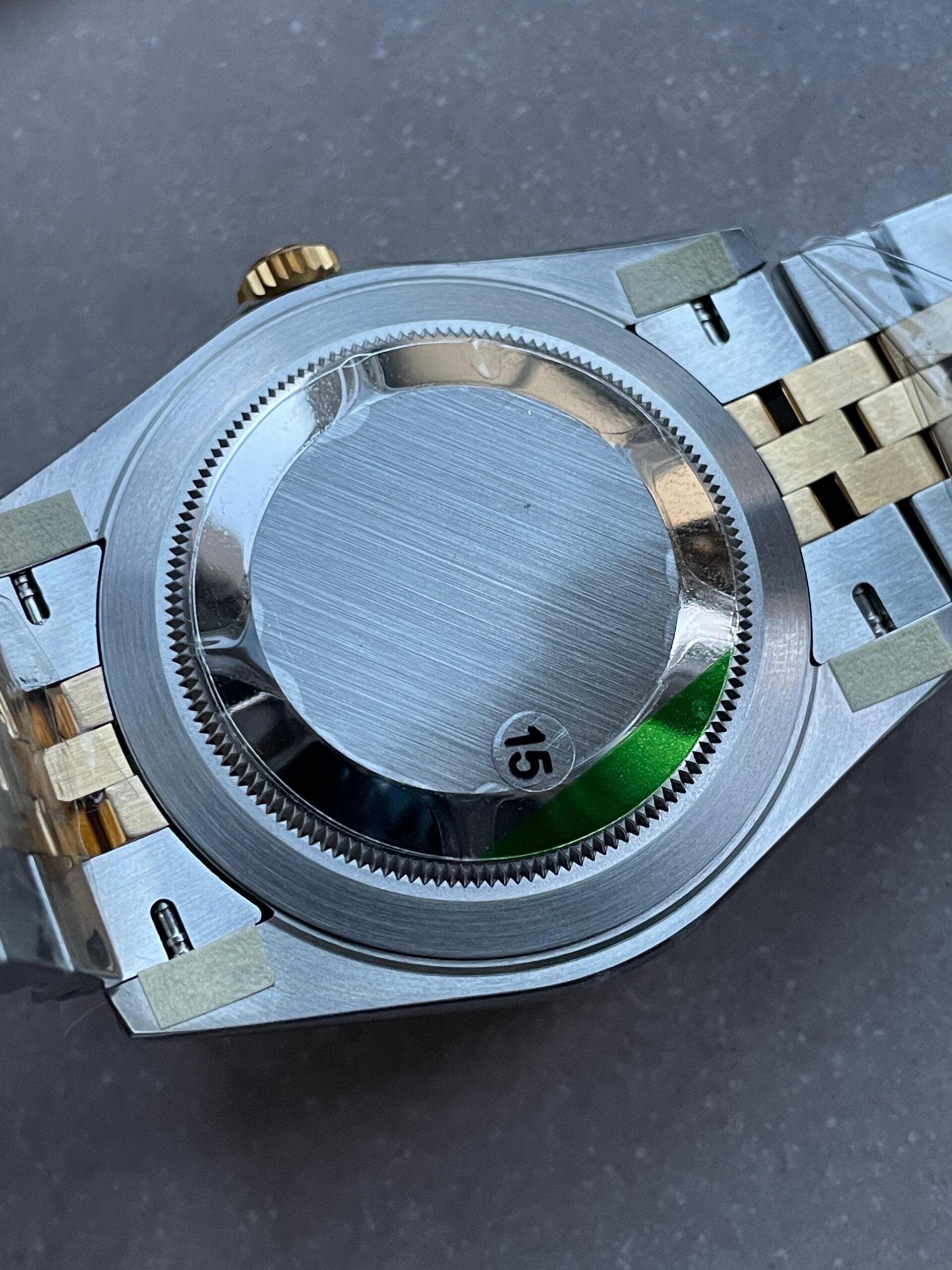 VSF Factory 1:1 Rolex Datejust 41mm 126333 904L YG/SS Fluted Bezel Gold Dial on VS3235