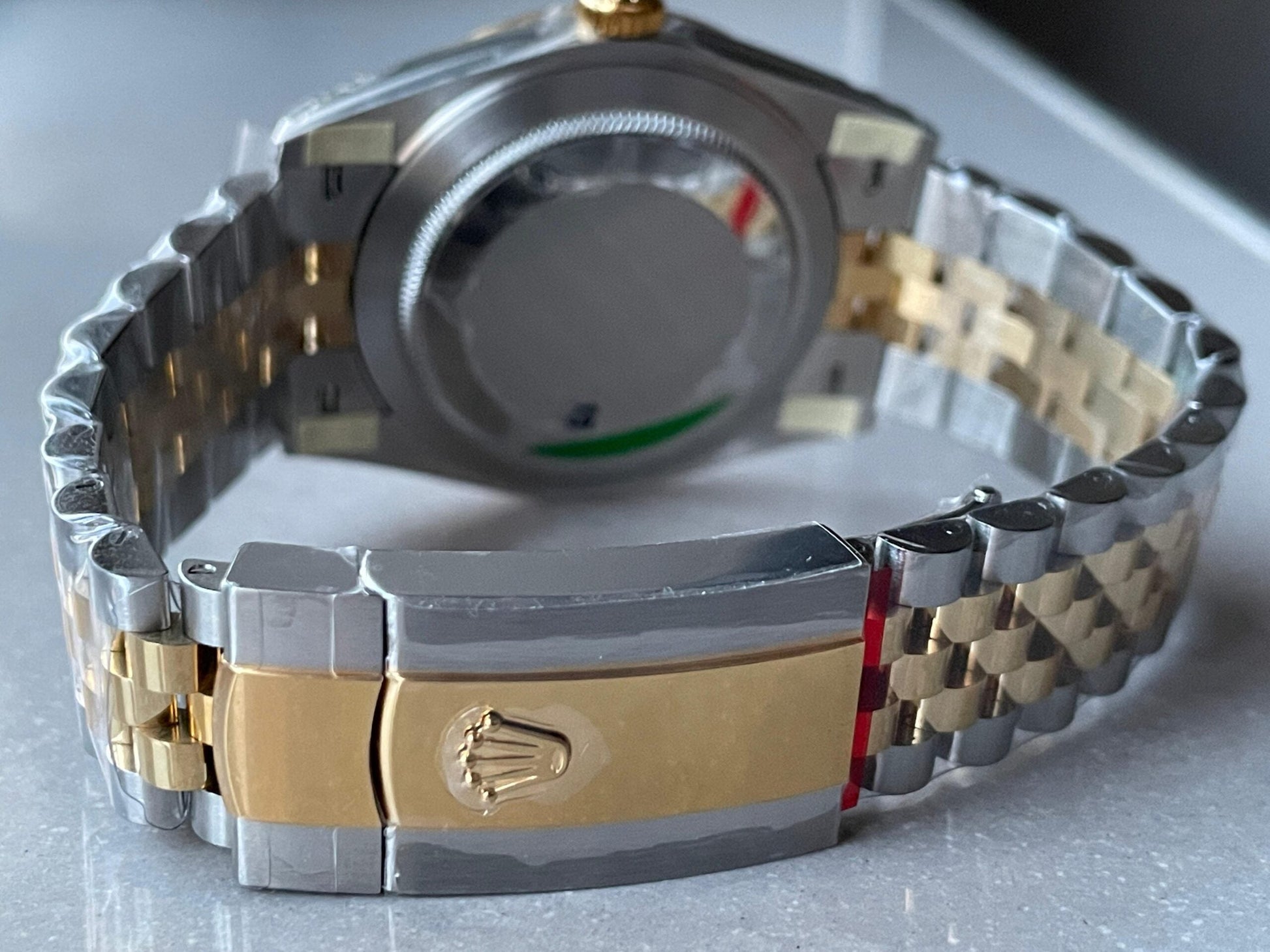 VSF Factory 1:1 Rolex Datejust 41mm 126333 904L YG/SS Fluted Bezel Gold Dial on VS3235
