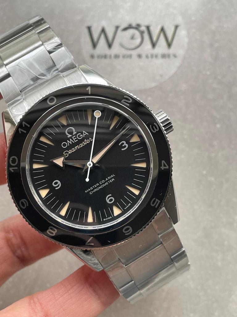Seamaster 300 “Spectre” Limited Edition VSF 1:1 Best Edition on SS Bracelet A8400 Super Clone V2