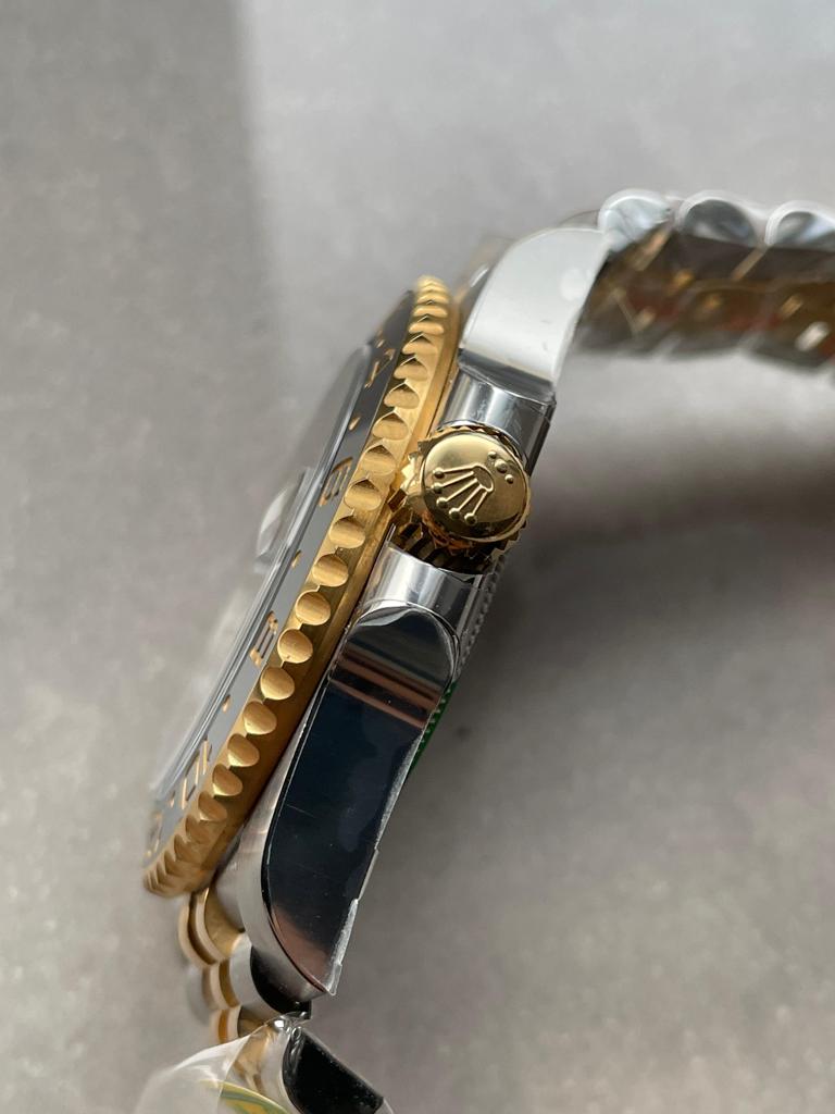 Clean Factory 1:1 Rolex GMT-Master II 126713 ZOMBIE 904L YG/SS Black Dial Dots DD3285 CHS