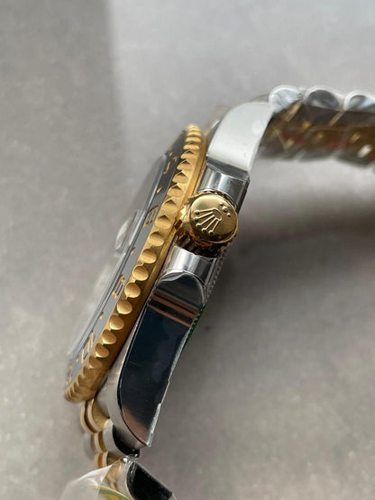 Clean Factory 1:1 Rolex GMT-Master II 126713 ZOMBIE 904L YG/SS Black Dial Dots DD3285 CHS