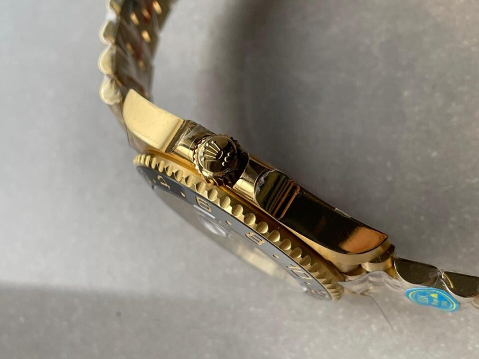 Clean Factory 1:1 Rolex GMT-Master II 126718 904L YG Black Dial Dots DD3285 CHS