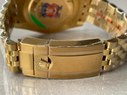 Clean Factory 1:1 Rolex GMT-Master II 126718 904L YG Black Dial Dots DD3285 CHS
