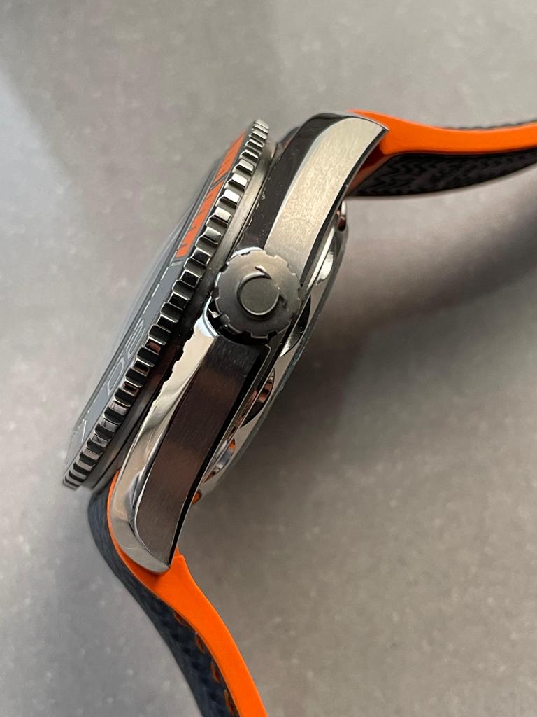 Seamaster Planet Ocean 600m Master Chronometer TI Grey Dial on Rubber Strap VSF A8900