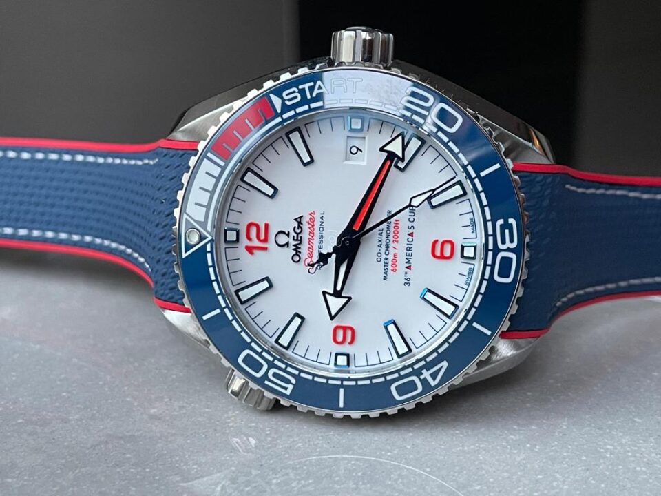Seamaster Planet Ocean 600M 36TH America’s Cup Auckland 2021 43.5mm VSF SS White Dial Swiss 8900
