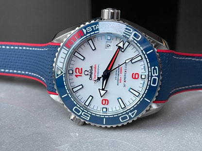 Seamaster Planet Ocean 600M 36TH America’s Cup Auckland 2021 43.5mm VSF SS White Dial Swiss 8900
