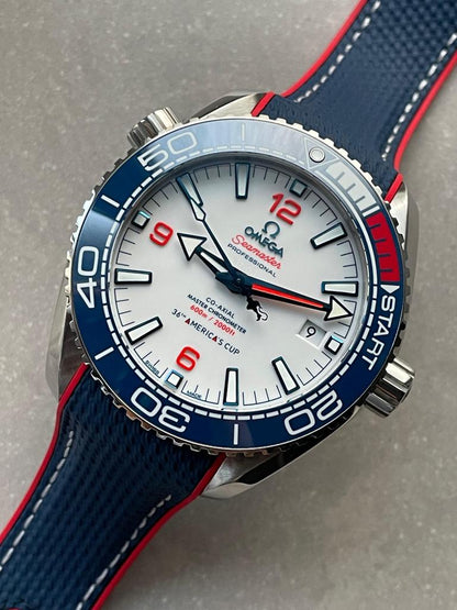Seamaster Planet Ocean 600M 36TH America’s Cup Auckland 2021 43.5mm VSF SS White Dial Swiss 8900