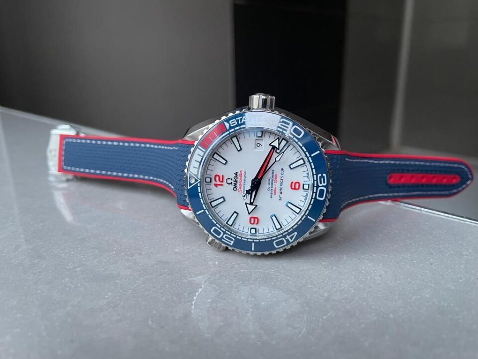 Seamaster Planet Ocean 600M 36TH America’s Cup Auckland 2021 43.5mm VSF SS White Dial Swiss 8900