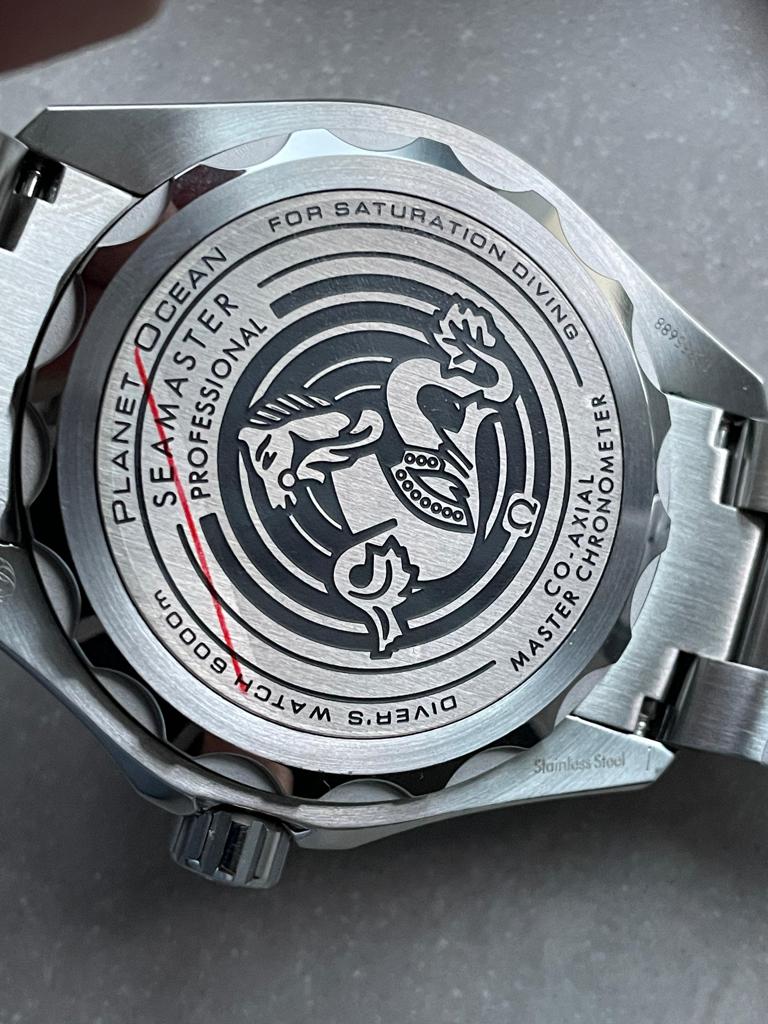 Seamaster 6000M Ultra Deep SS VSF 1:1 Best Edition Deep Blue Dial on SS Bracelet A8912